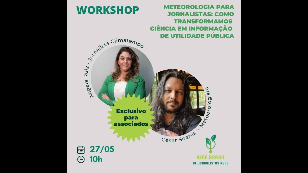 Meteorologia para Jornalistas: Como transformamos ciência em informação de utilidade pública