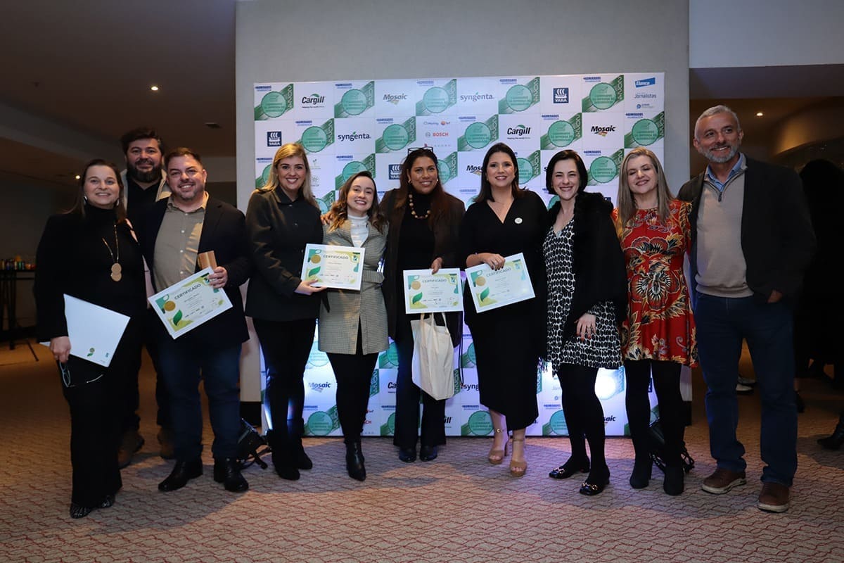 Associados da Agrojor são premiados entre os +Admirados da Imprensa do Agronegócio