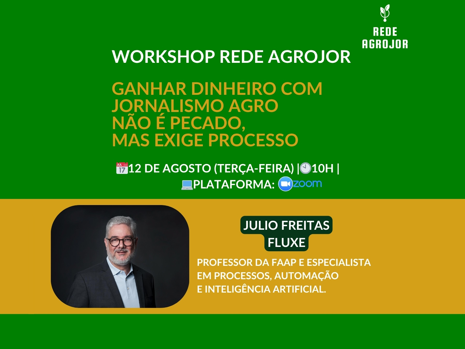 Workshop da Agrojor reforça o papel do planejamento no sucesso da comunicação