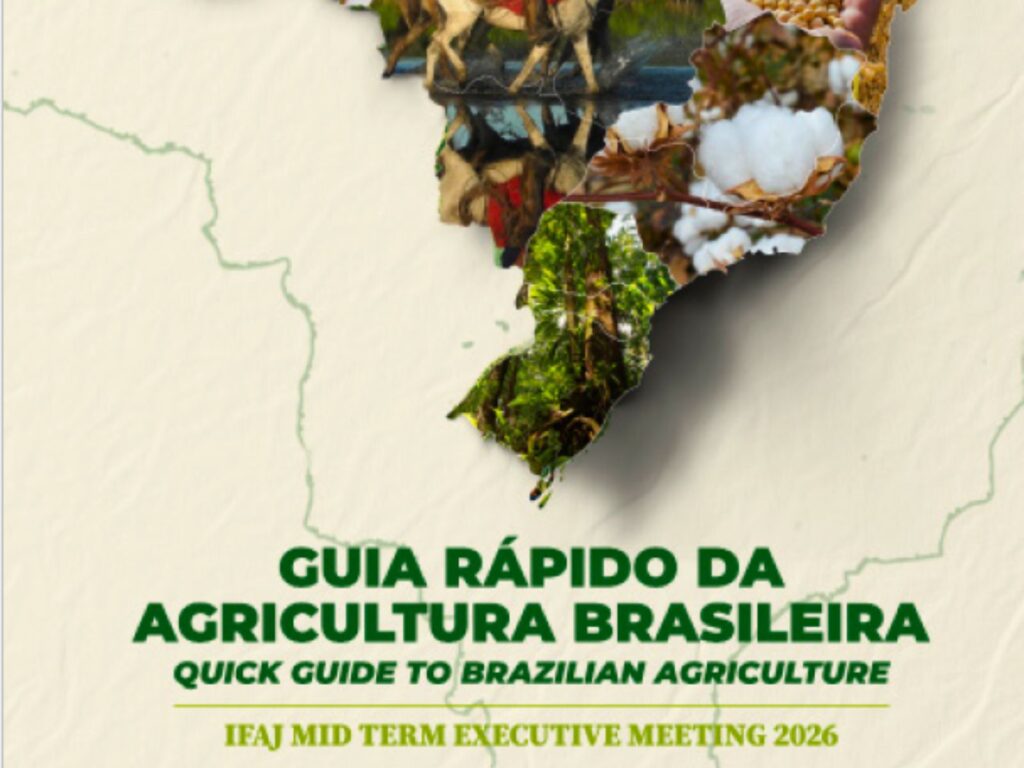 O mapa do agro brasileiro: Quick Guide entrega dados e fontes a jornalistas da IFAJ 2026