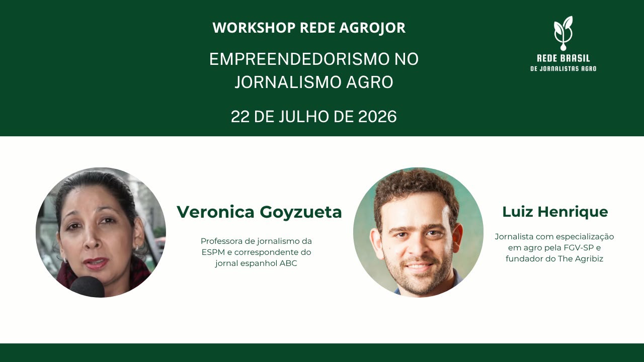 Workshop Empreendedorismo no jornalismo agro