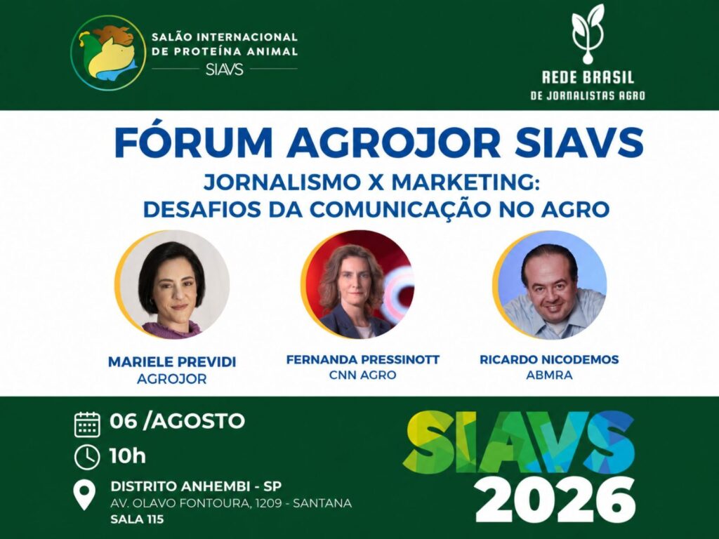 Rede Agrojor promove primeiro fórum de comunicação durante o SIAVS 2026
